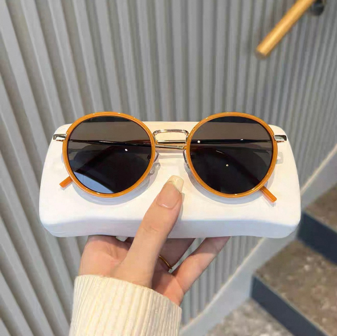 Lunettes de soleil rondes rétro avec protection UV | Canada