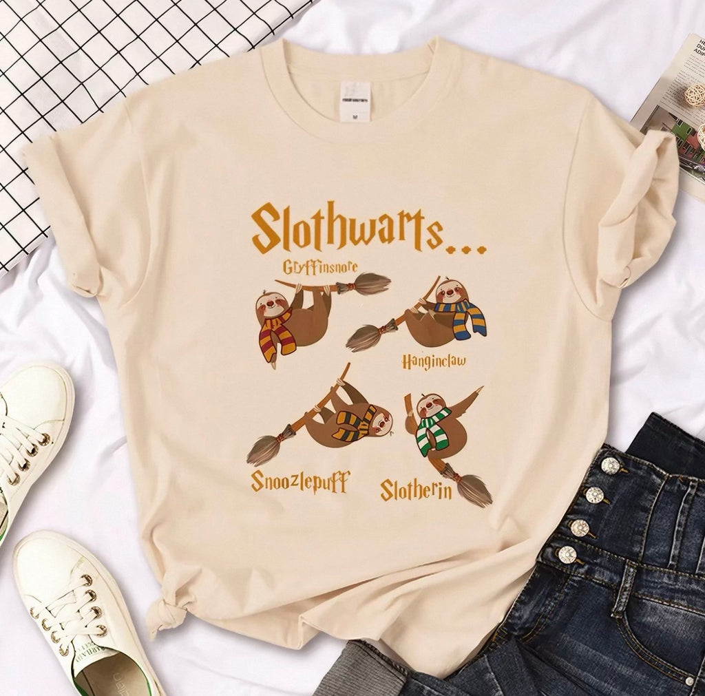 Women's Sloth Graphic Tee - Funny Sloth T-Shirts Canada | Parcel Theory