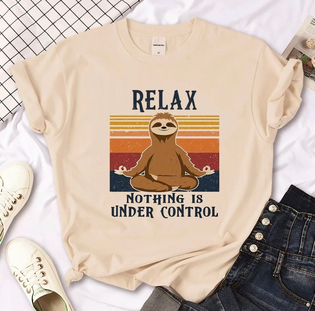 Women's Sloth Graphic Tee - Funny Sloth T-Shirts Canada | Parcel Theory