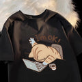 Women's I'm OK Work Cat T-Shirt | Cute Graphic Tee Canada
