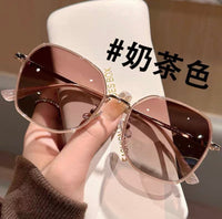 Earth-toned Sunglasses for Women, Polarized Glasses - clay