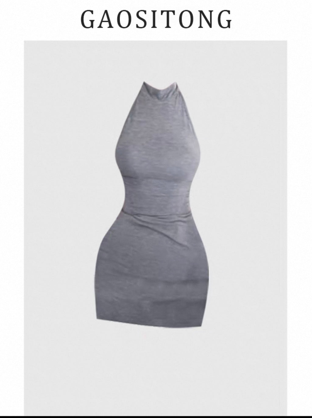 V-Neck Sweater Women's Sleeveless Slim Fit Bodycon Skirt Set