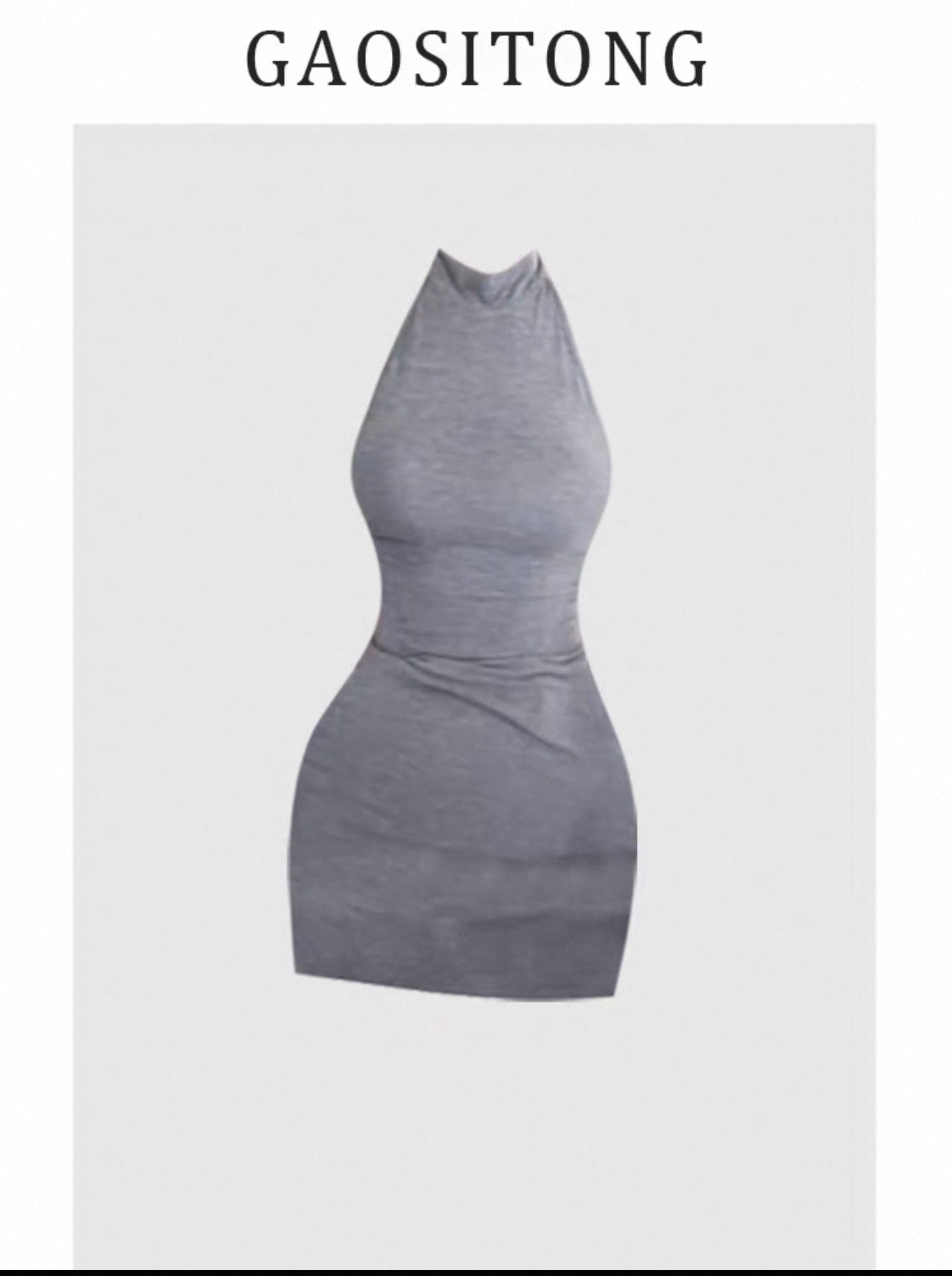 V-Neck Sweater Women's Sleeveless Slim Fit Bodycon Skirt Set